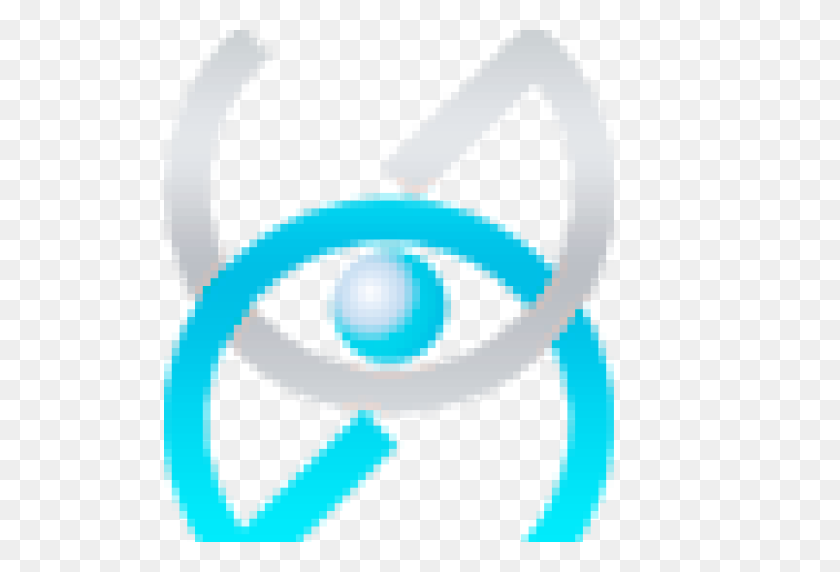 512x512 Cropped Logo Global Laser Vision - Blue Laser PNG