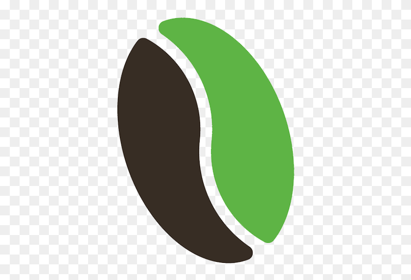 512x512 Cropped Logo Just Bean Six Beans Coffee Co - Bean PNG