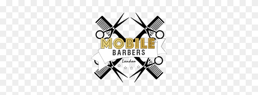 260x250 Cropped Mobile Barber Logo Mobile Barbers London - Barber PNG
