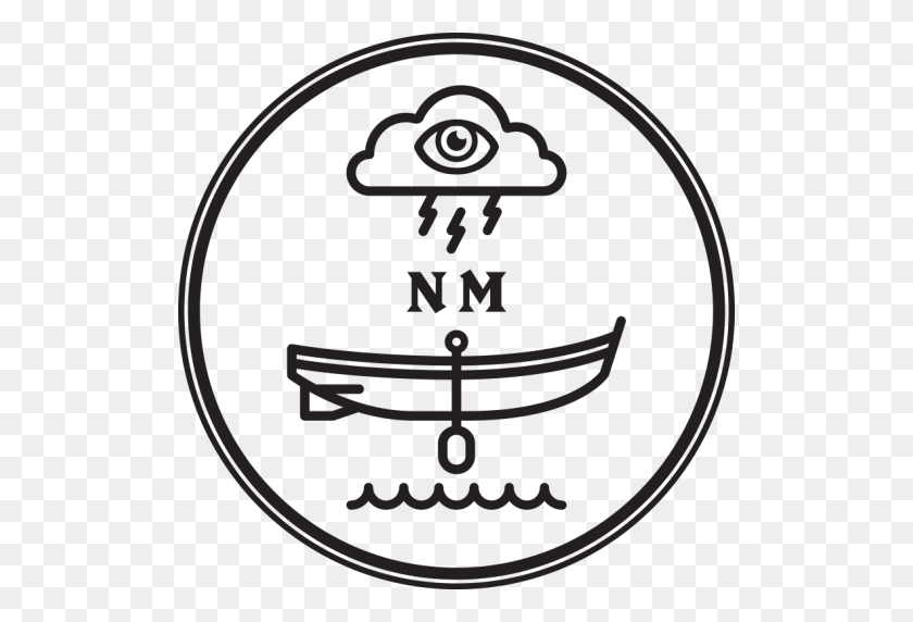 512x512 Cropped Nautical Mile Logo Mono Nautical Mile - Nautical PNG