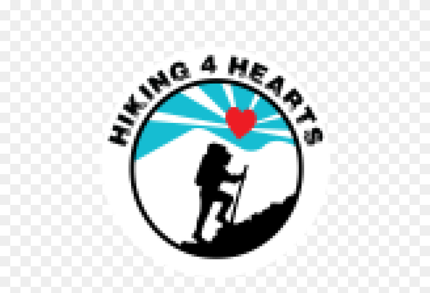 512x512 Обрезанный Официальный Логотип Туристических Сердечек - Пешие Прогулки Png