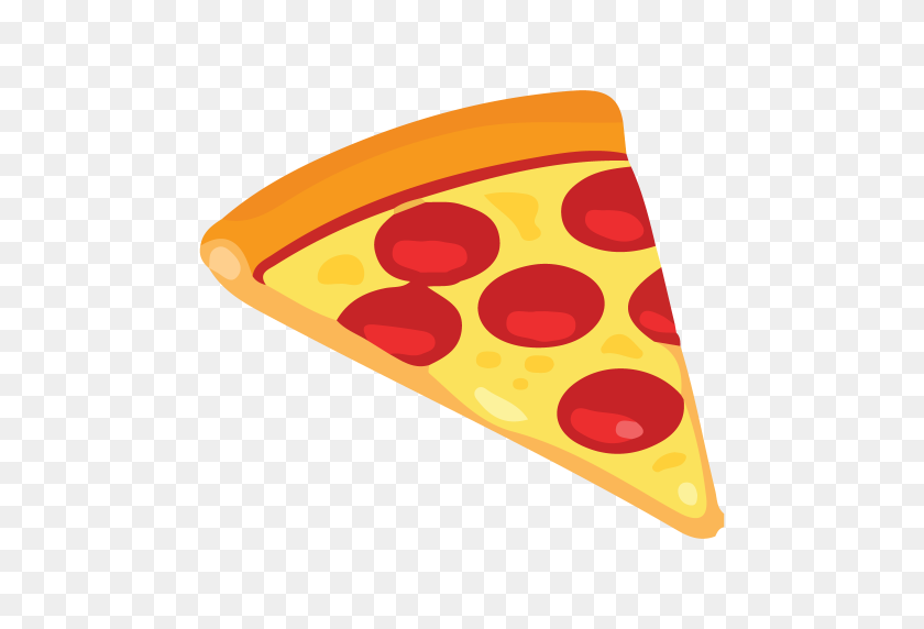 512x512 Cropped Pizza - Pepperoni PNG