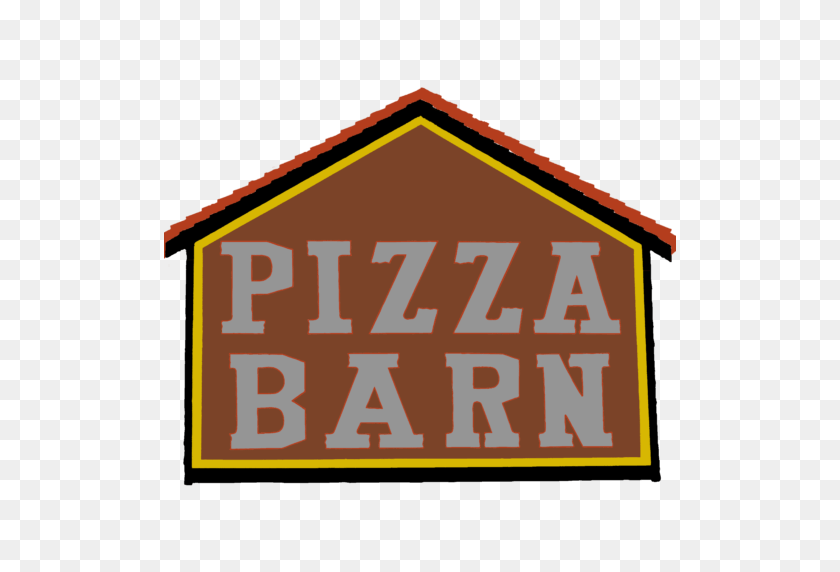 512x512 Cropped Pizza Barn Watermark With Details Pizza Barn - Barn PNG