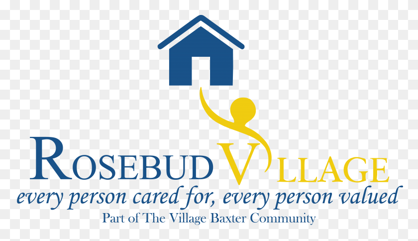 7434x4044 Recortada Rosebud Logotipo De Small Rosebud Village - Facebook Instagram Twitter Png