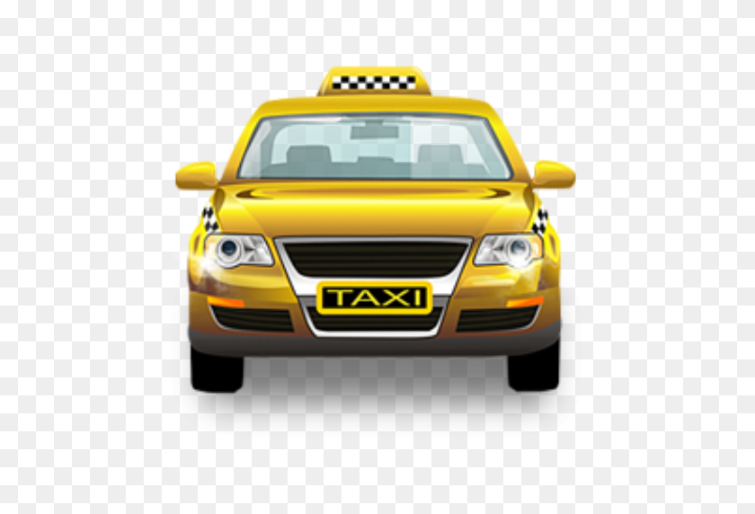 512x512 Recortada Taxi Kumbhalgarh Servicio De Taxi - Taxi Png