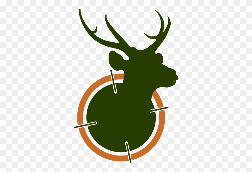 512x512 Cropped Wild Deer Hgf Expo Icon Colour Wild Deer Hunting - Hunting PNG