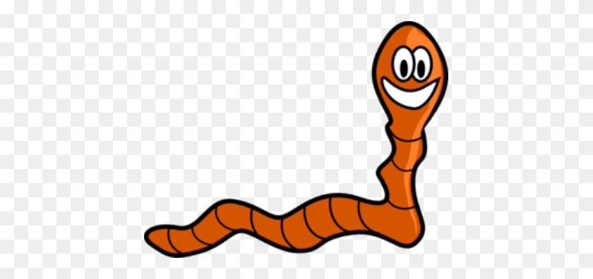 431x336 Cropped Worm Looks Right Worms For Worm Farms Fishing - Worm PNG