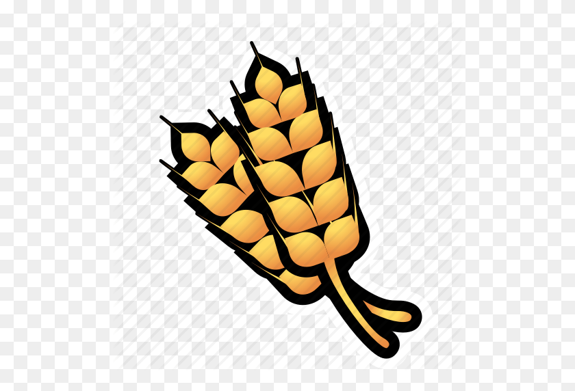 512x512 Значок Урожая, Ферма, Еда, Пшеница - Урожай Png