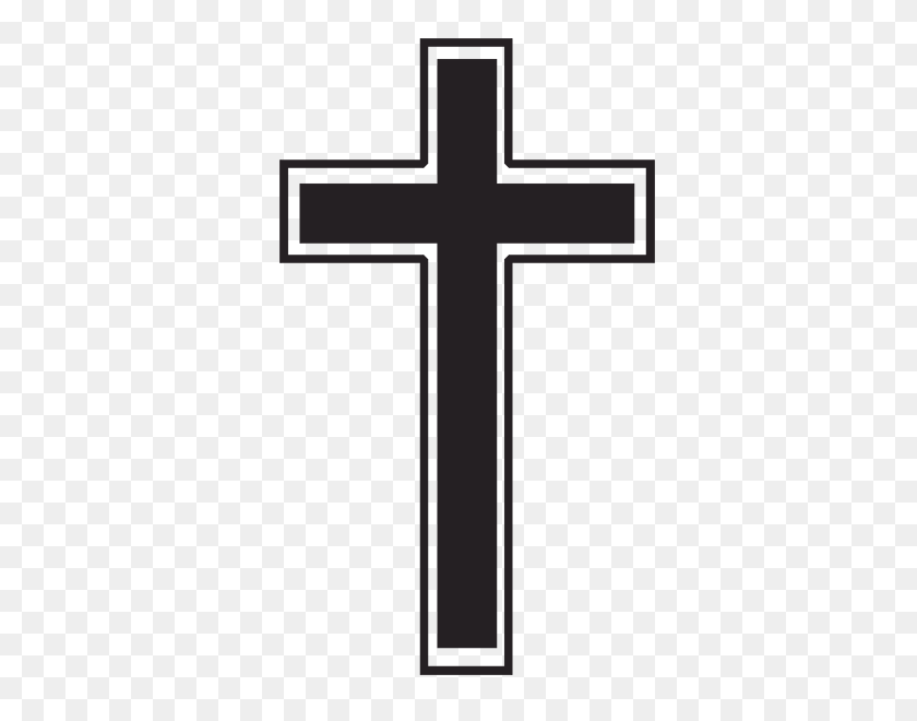 600x600 Крест Чёрно-Белый Святой Крест Клипарт Чёрно-Белый Бесплатный Пасхальный Крест Клипарт