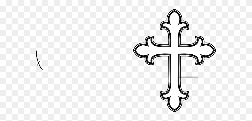 600x343 Крест Черно-Белый Деревянный Крест Клипарт Черно-Белый Бесплатно - Крест Клипарт Черно-Белый