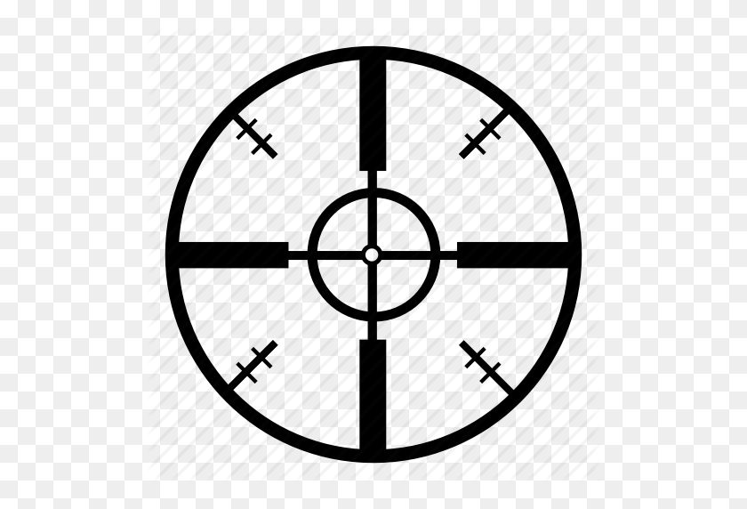 512x512 Cross, Hair, Reticle, Sniper Icon - Sniper PNG