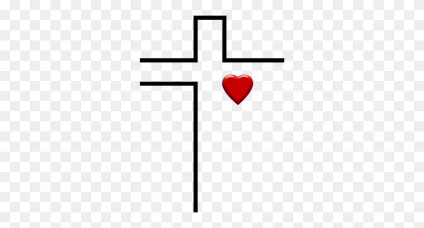 288x391 Cross Heart Clipart - Cross Heart Clipart