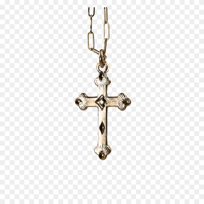 1500x1500 Cross Necklace - Cross Necklace PNG