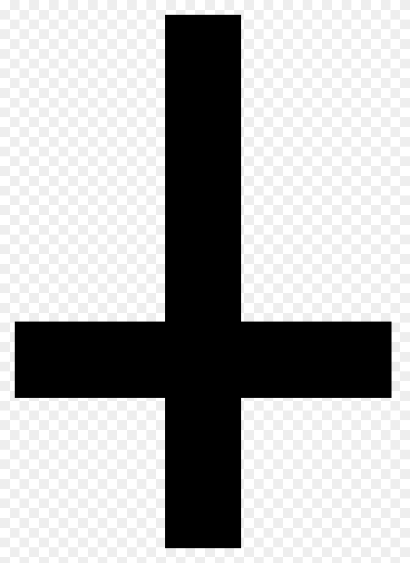 1200x1680 Cross Of Saint Peter - Upside Down Cross PNG