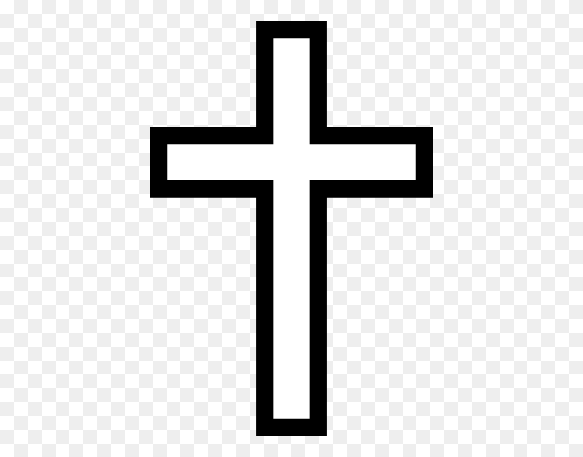 408x599 Cross Png, Clip Art For Web - Cross And Crown Clipart