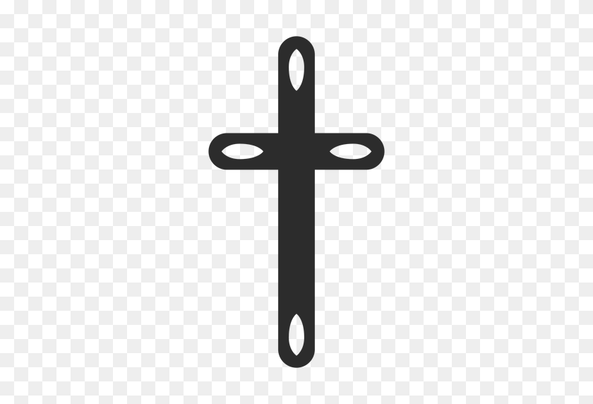 512x512 Крест Религиозный Символ - Крест Вектор Png