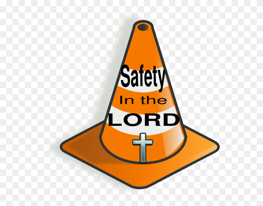 564x596 Cross Safety Clip Art - Safety Clipart