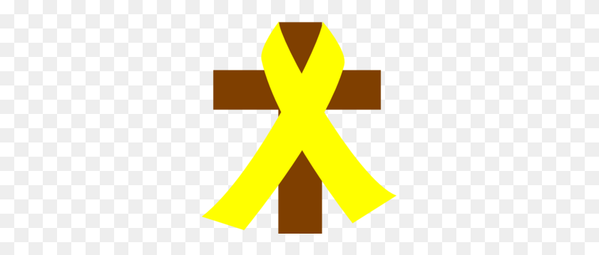 273x298 Крест Желтая Лента Картинки - Желтая Лента Клипарт