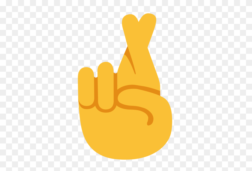512x512 Emoji De Dedos Cruzados - Imágenes Prediseñadas Gratuitas Con Los Dedos Cruzados