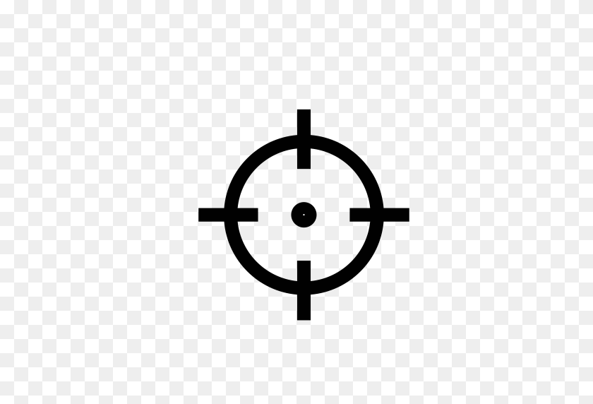 512x512 Crosshair, Direction, Location, Locator, Navigation, Position Icon - Cross Hair PNG