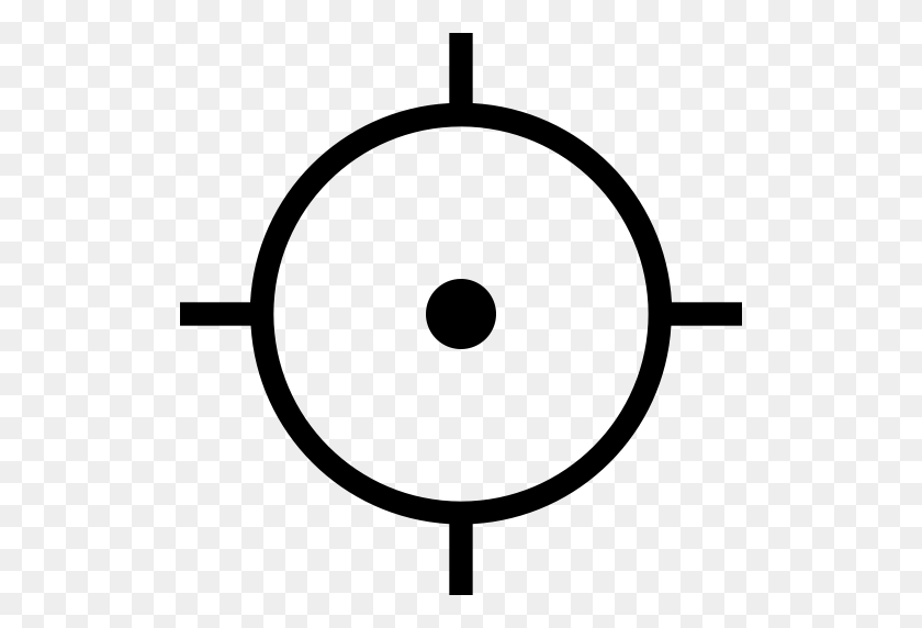 512x512 Crosshair Icon With Png And Vector Format For Free Unlimited - Crosshair PNG