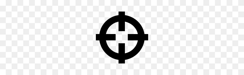 200x200 Crosshair Icons Noun Project - Reticle PNG