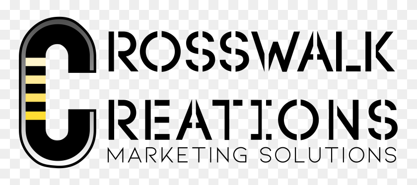 4498x1807 Crosswalk Creations Marketing Solutions - Crosswalk PNG