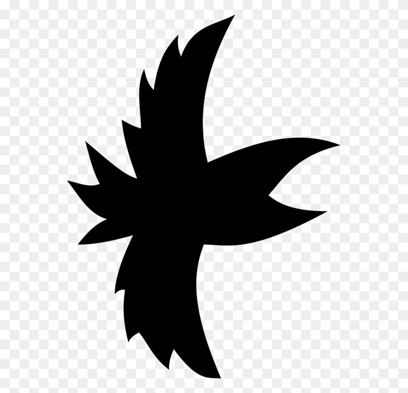 563x750 Ворон Птица Обыкновенный Ворон Рисунок Силуэт - Ворон Клипарт Черный И Белый