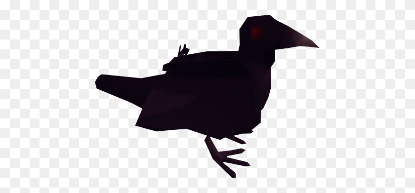 455x331 Crow Clipart October - Raven Clipart Black And White