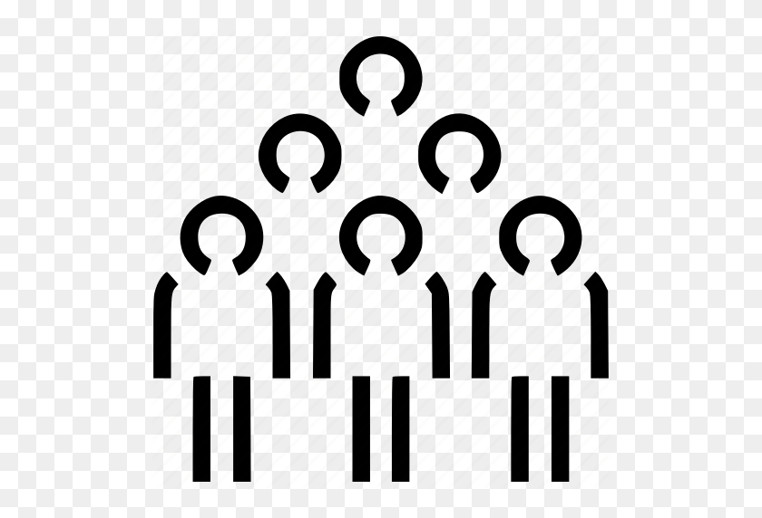 512x512 Crowd, Group, People, Team Icon - Crowd Of People PNG