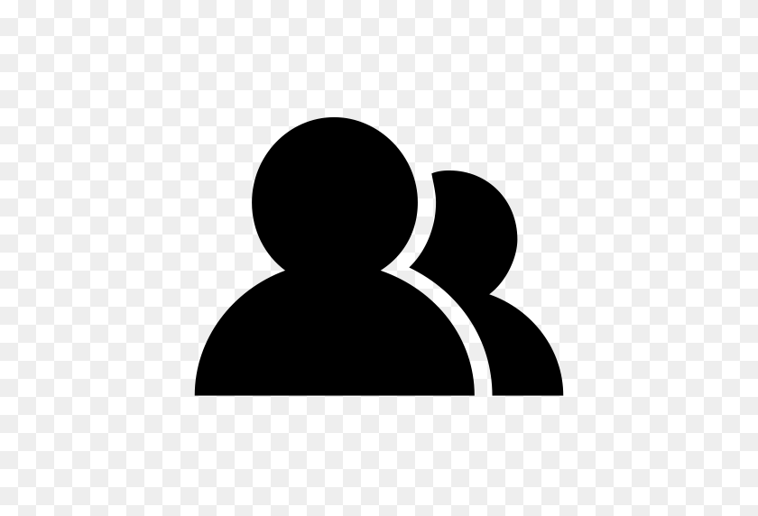 512x512 Crowd, Hr, Insurance Icon Png And Vector For Free Download - Crowd Silhouette PNG