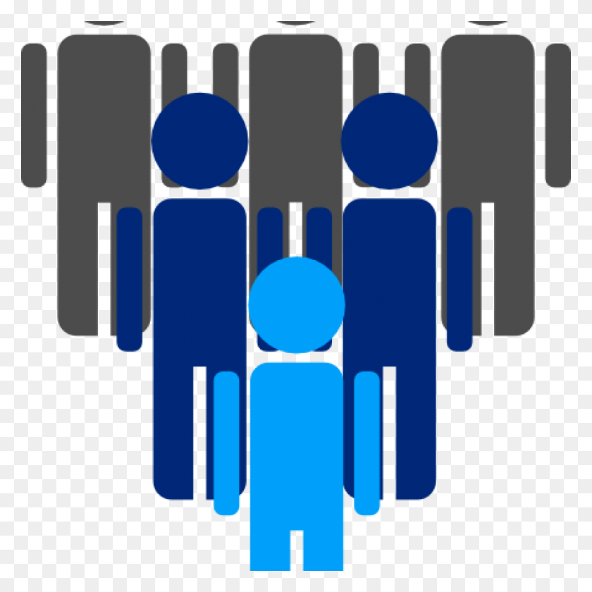 1024x1024 Crowd Of Angry People Clipart Pal A Blue Group Silhouetted - Crowd Of People Clipart