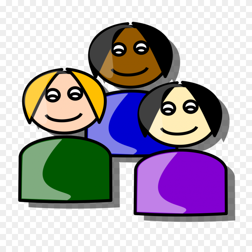 1024x1024 Crowd Of People Clipart - Crowd Clipart