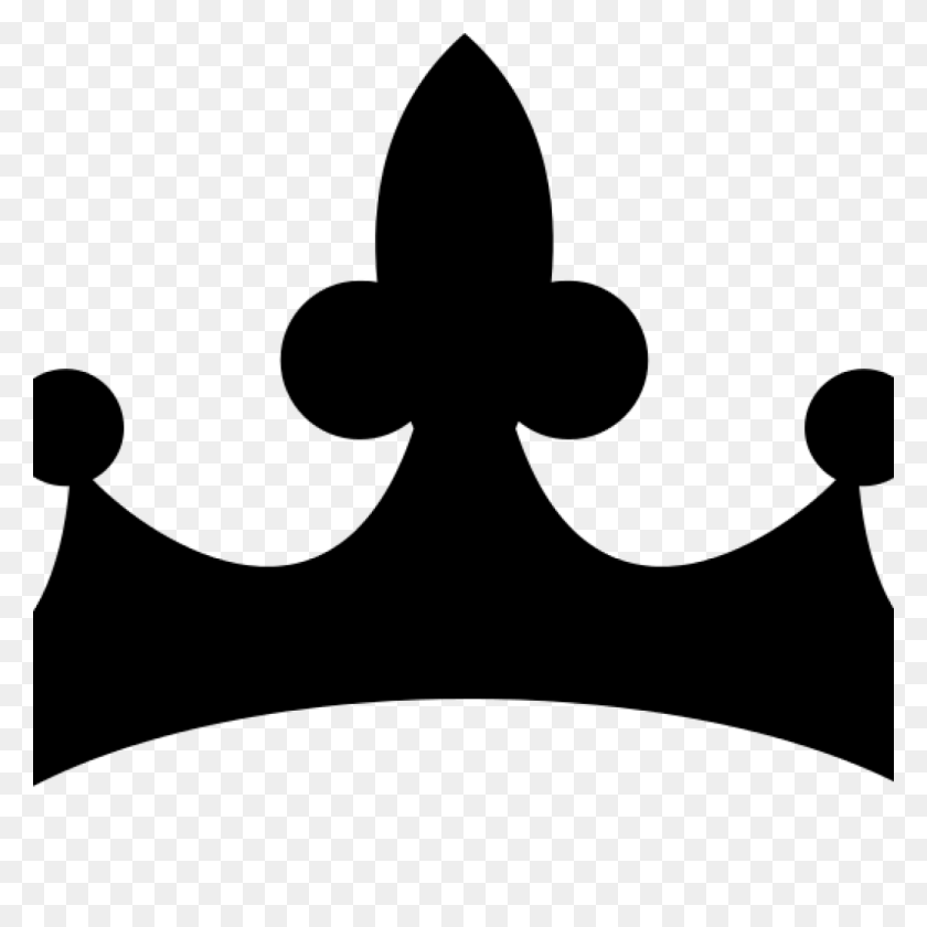 1024x1024 Crown Clipart Black And White Free Clipart Download - Simple Crown Clipart