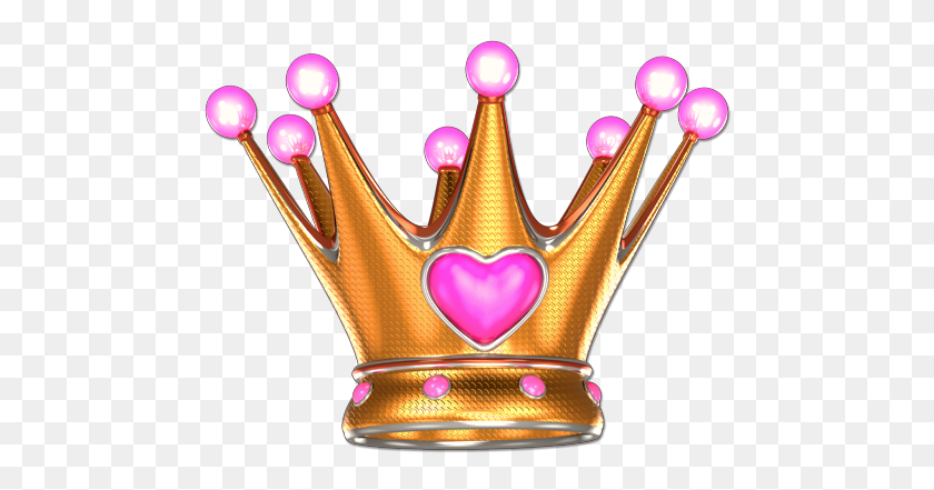 490x381 Корона Корона Королевы Королевы Королевы Реалеза Золото Оро Сердце - Корона Png