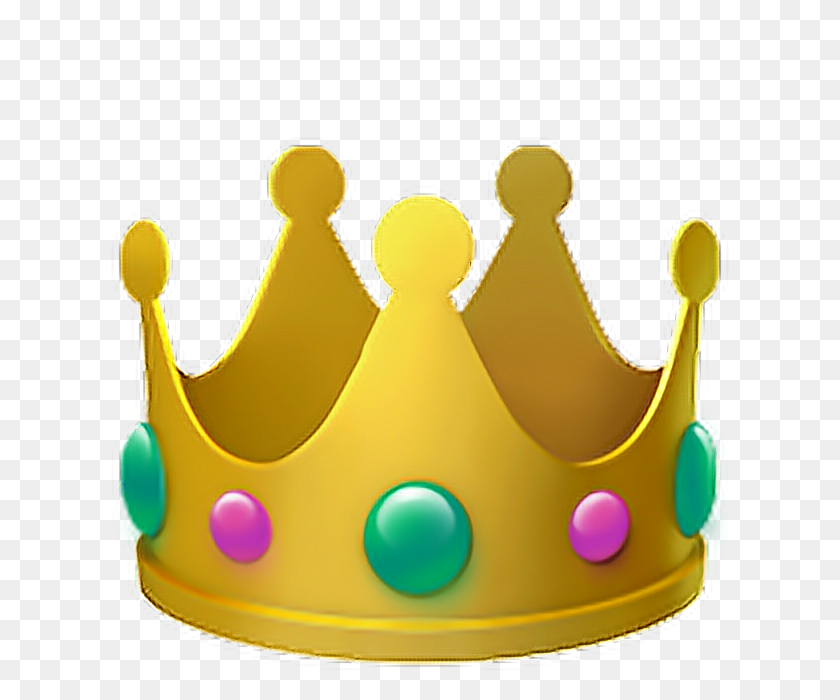 640x640 Corona Emoji Corona De La Reina Rey Emoji Emoticon Iphone - Corona Emoji Png