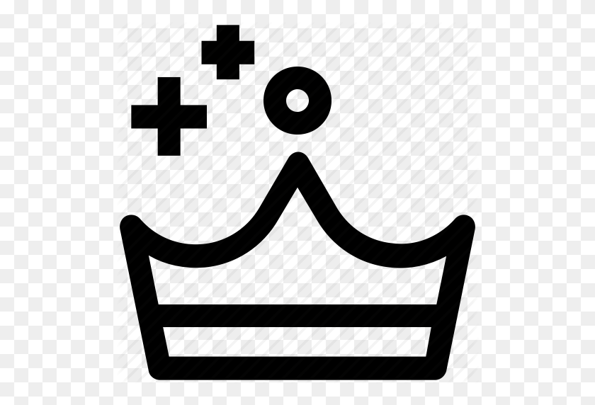 512x512 Crown, Headgear, King, Prince, Queen, Royal Icon - Prince Symbol PNG