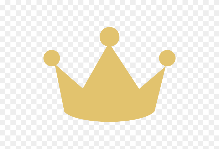 512x512 Crown, King, Leader Icon With Png And Vector Format For Free - Crown Icon PNG