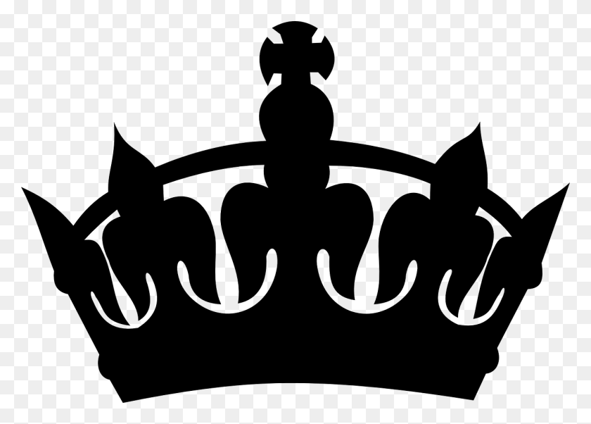 1280x891 Crown King Royalty Free Clip Art - Black Queen PNG