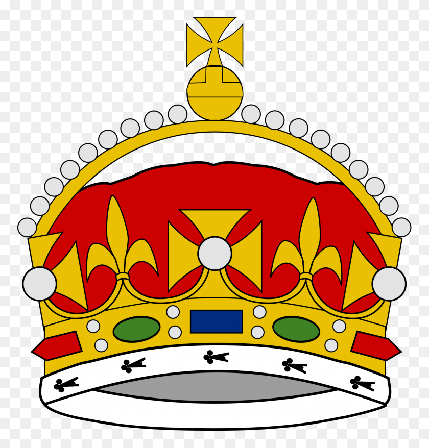 2000x2099 Corona De Jorge, Príncipe De Gales - No David Clipart