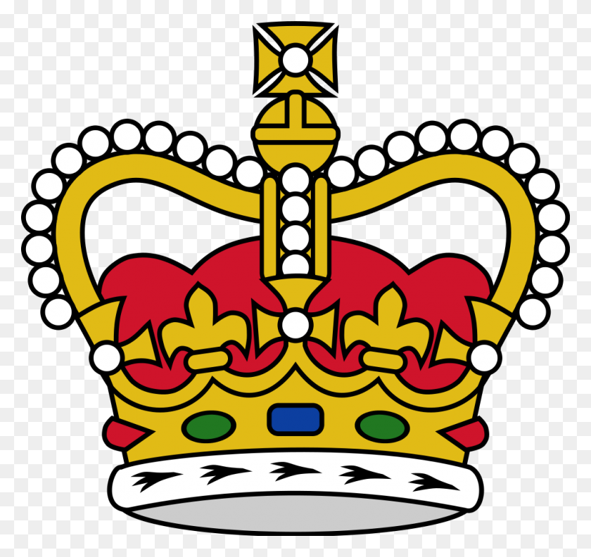 1000x939 Crown Of Saint Edward Heraldry - Crown Transparent PNG