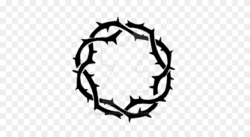 400x400 Crown Of Thorns - Thorn Crown PNG