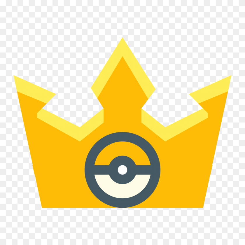 1600x1600 Crown Pokemon Icon - Pokemon Logo PNG