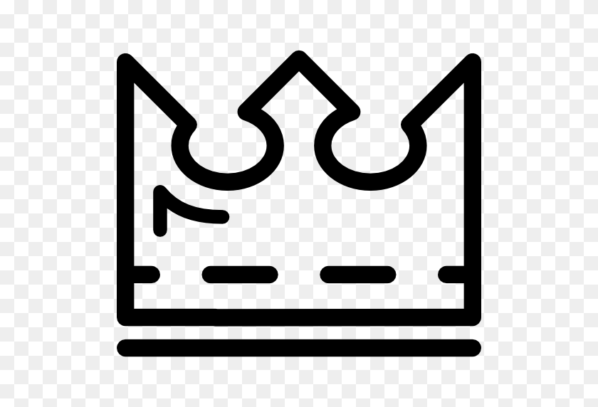 512x512 Crown Shadow, Crown, Cross, Cross Symbol, Crown Silhouette, Crowns - Crown Silhouette PNG