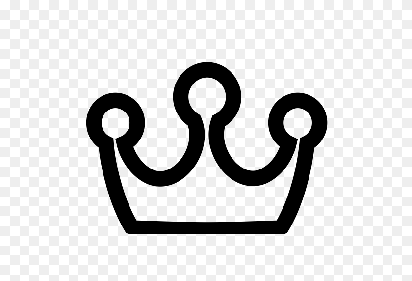 512x512 Crown Unified Size, Size, Stroke Icon With Png And Vector Format - Crown Silhouette PNG