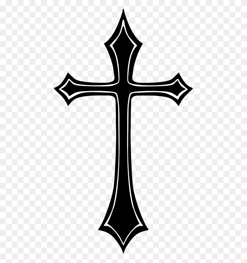 473x832 Crucifix Vector Simple For Free Download On Ya Webdesign - Crucifixion Clipart