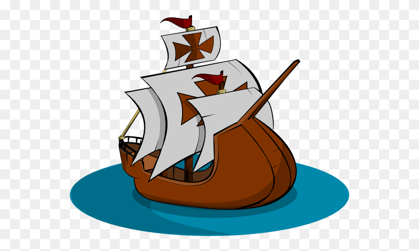 560x444 Cruise Ship Clipart Small Boat - Moana Boat Clipart