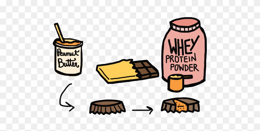 541x364 Crunchy Peanut Butter Protein Cups - Peanut Butter Clipart
