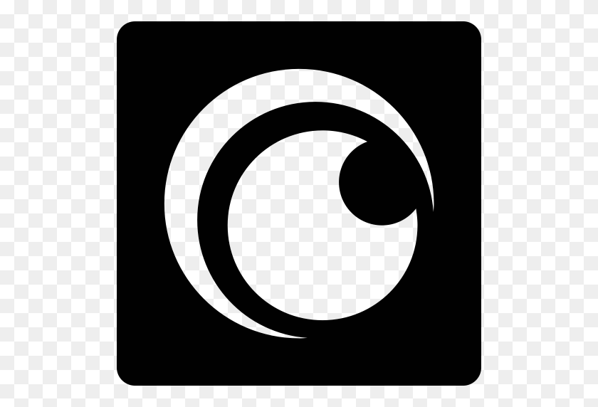 512x512 Значок Crunchyroll - Логотип Crunchyroll Png