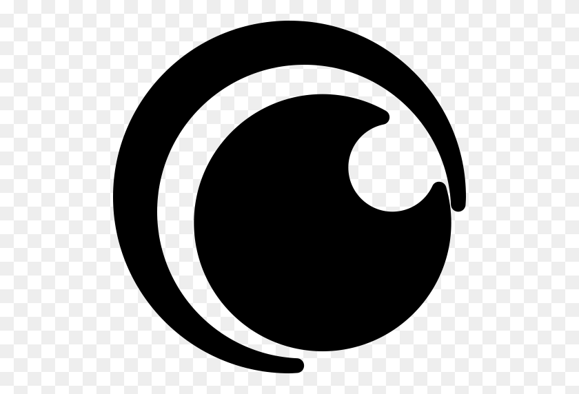 512x512 Логотип Crunchyroll В Лоадтве - Логотип Crunchyroll Png
